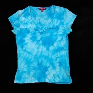Blue Tie Dye Blouse